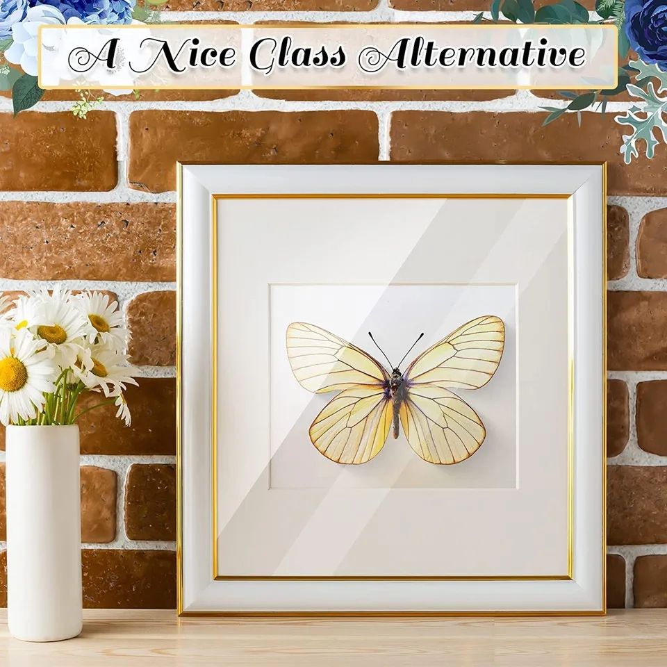 Clear acrylic sheet 12×12 in clear square panel