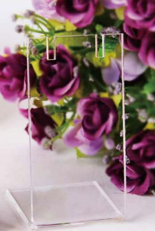 4/8/12 pcs L acrylic earring display pendant holder Necklace Organizer jewelry d
