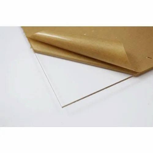 pack of 9 Transparent acrylic sheet 3mm 4x4 size