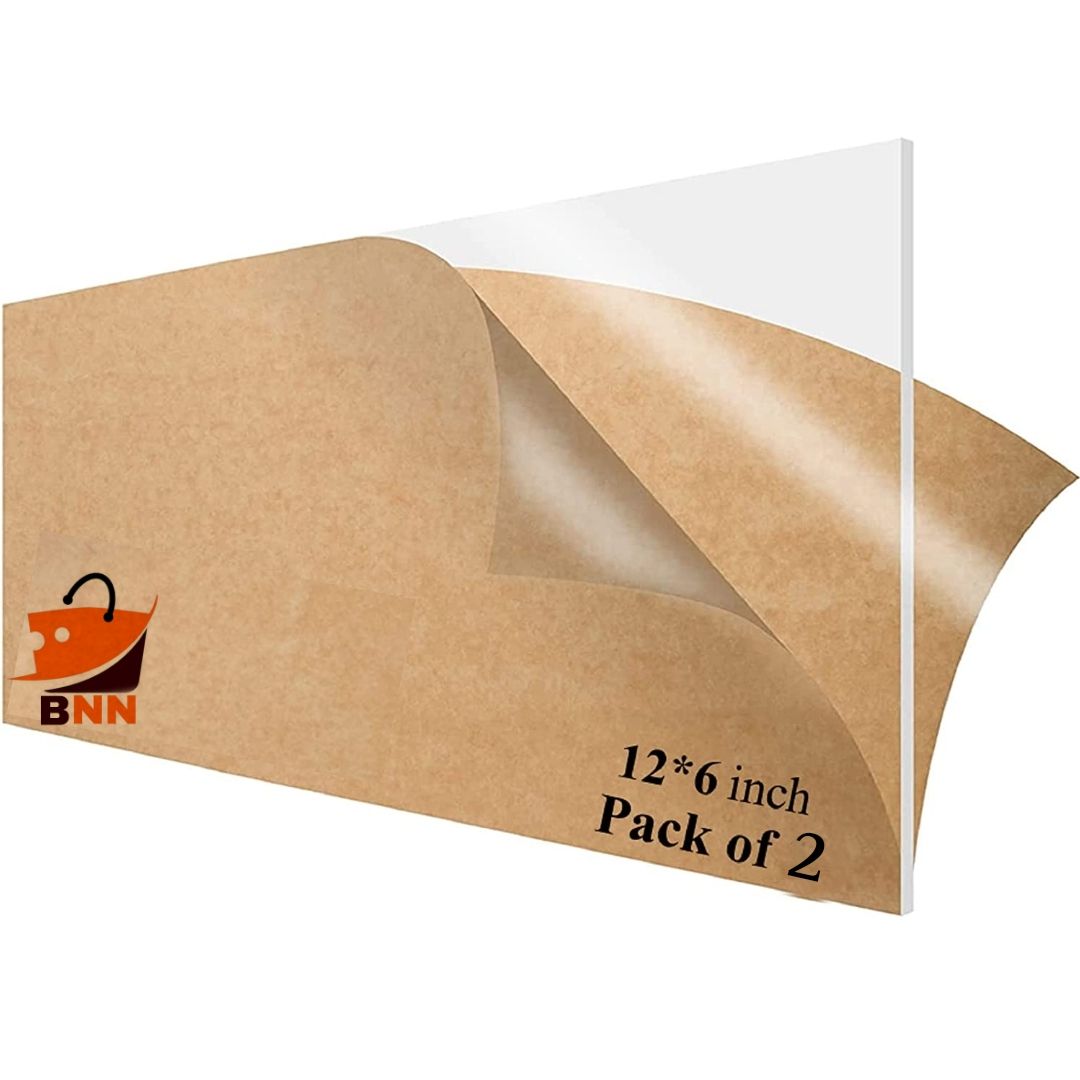 Acrylic sheet 3mm transparent 12"*6"
