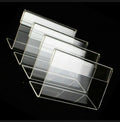 x5 pcs mini acrylic sign display holder price name card tag label stand
