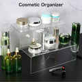 Two steps Makeup organizer desktop organizer stand cosmetics organizer