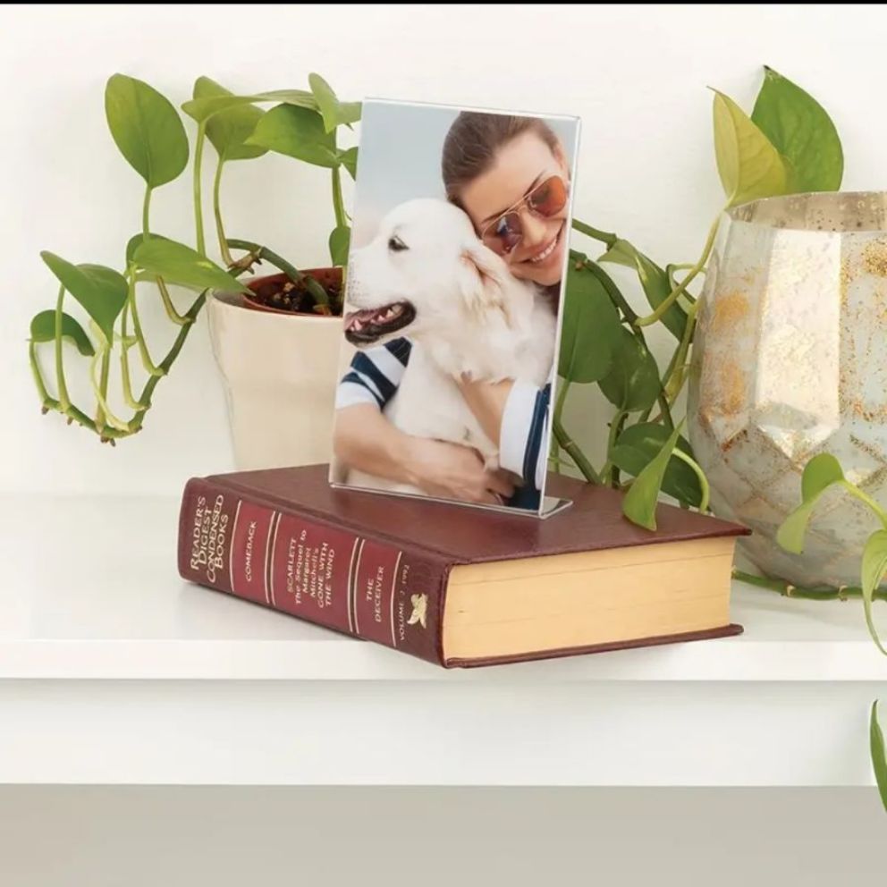 4pcs Modern Acrylic Photo Frame
