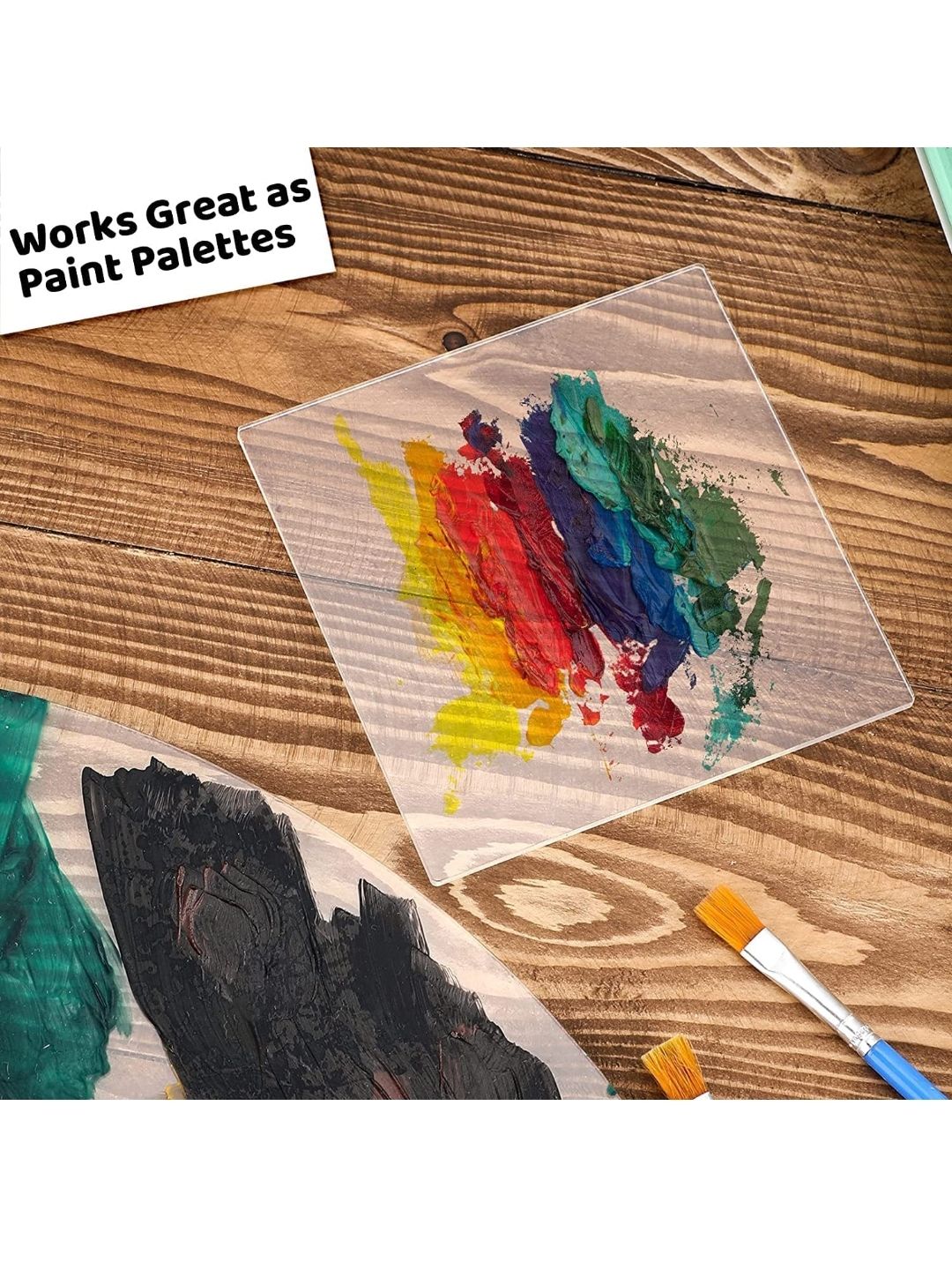 Acrylic sheet 3mm - transparent 6"*6"