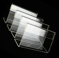 x10 pcs mini acrylic sign display holder price name card tag label stand