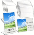 4pcs Modern Acrylic Photo Frame