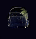 Transparent Jewelry Box Gift Basket Makeup Box